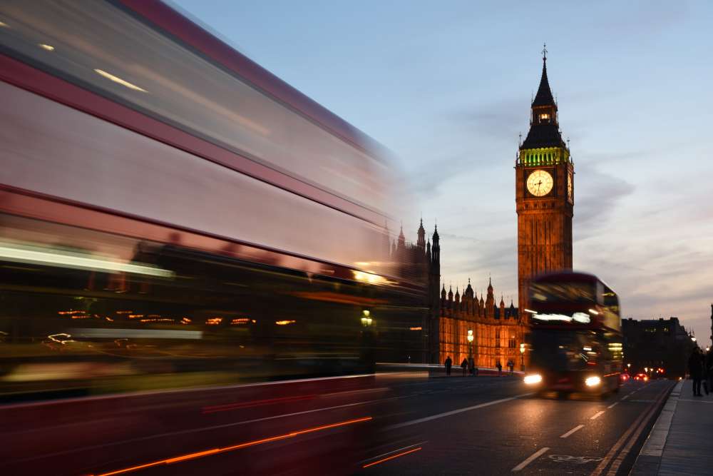 London clock image